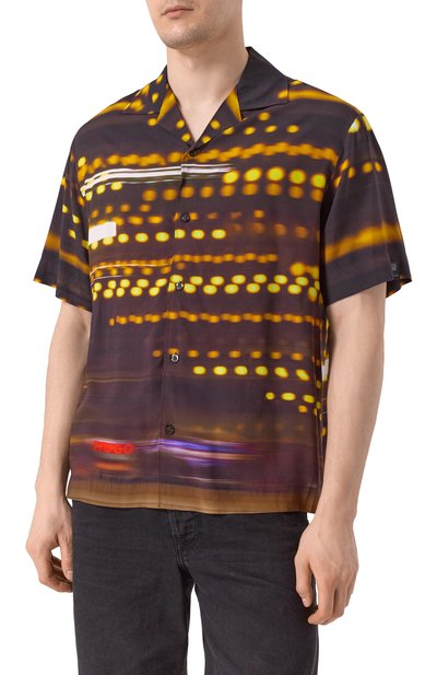 Рубашка из вискозы hugo x rb HUGO разноцветного цвета по цене 19500 руб., арт. 50543031, фото 3 Рубашка из вискозы hugo x rb HUGO, арт. 50543031, фото 3