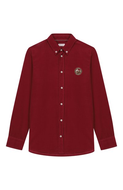 Хлопковая рубашка BRUNELLO CUCINELLI, арт. BL688C314C