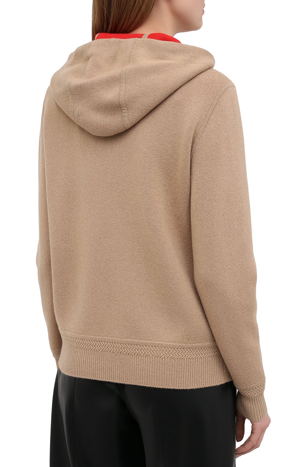 Кашемировый кардиган BURBERRY бежевого цвета по цене 133500 руб., арт. 8038021, фото 4 Кашемировый кардиган BURBERRY, арт. 8038021, фото 4