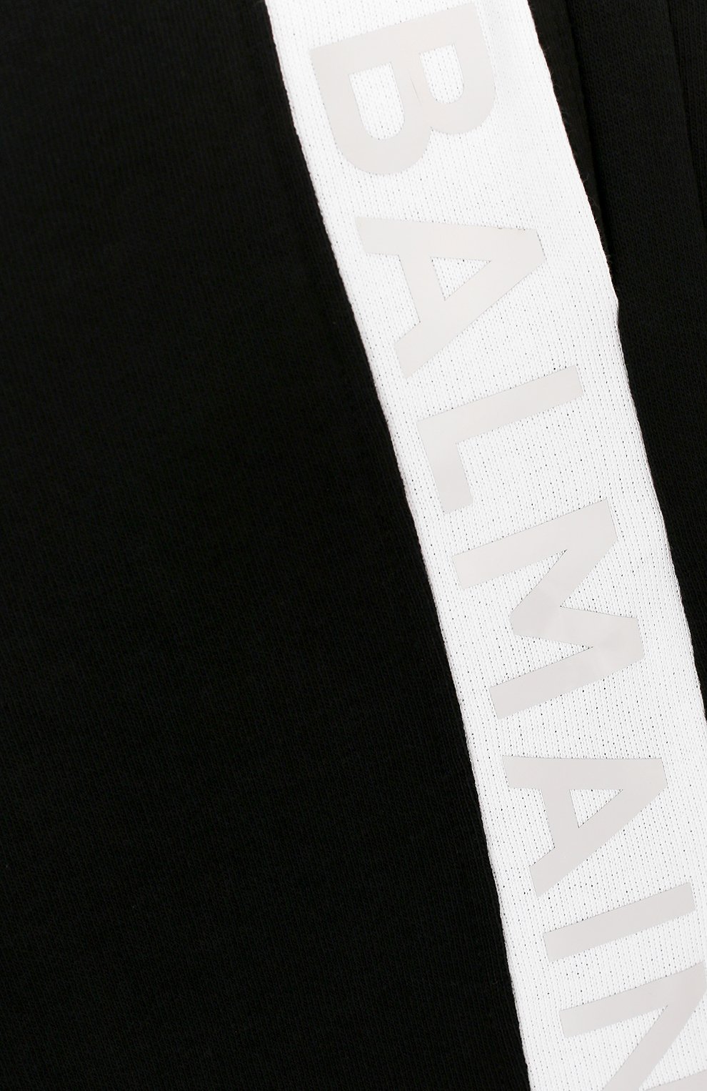Брюки BALMAIN черно-белого цвета по цене 35150 руб., арт. 6M6547/MX120/12-16, фото 3 Брюки BALMAIN, арт. 6M6547/MX120/12-16, фото 3