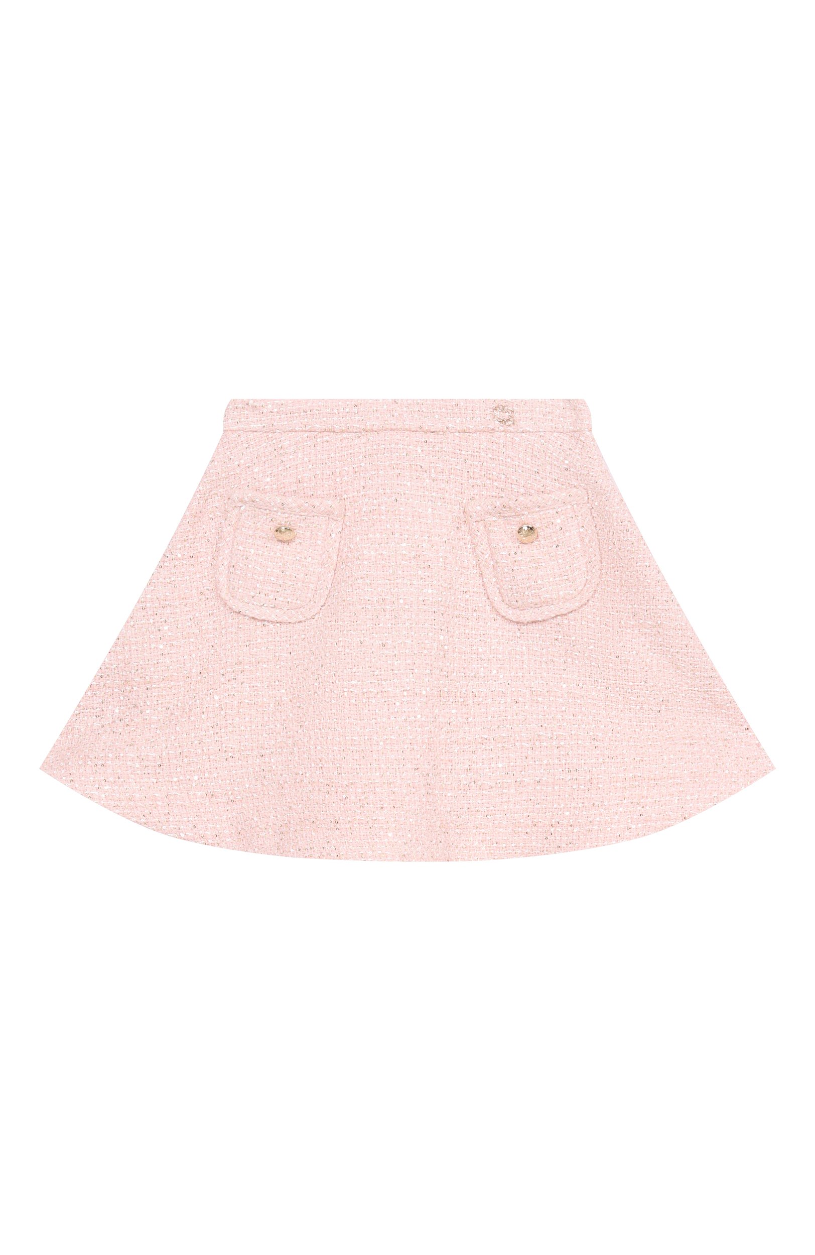 Твидовая юбка ELIE SAAB JUNIOR, арт. EFG0049/TS1129_001, фото 1
