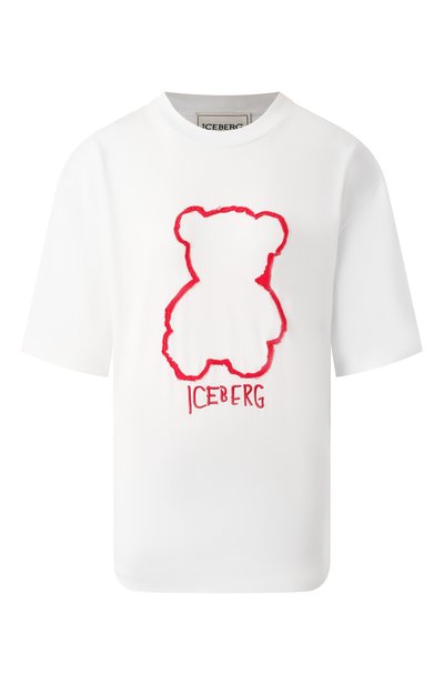 Хлопковая футболка ICEBERG, арт. F5B2/6327, фото 1