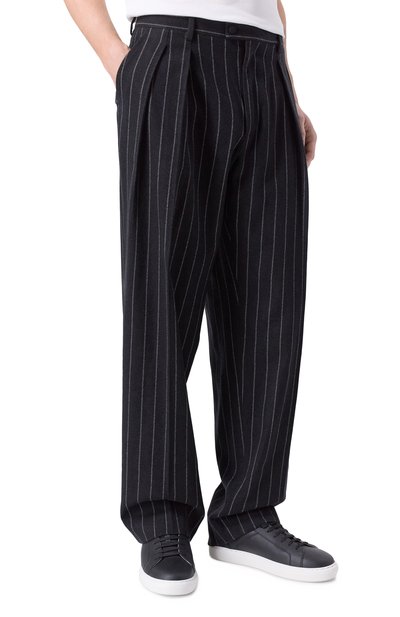 Шерстяные брюки DOLCE & GABBANA, арт. GP166T/FRMD4, фото 3