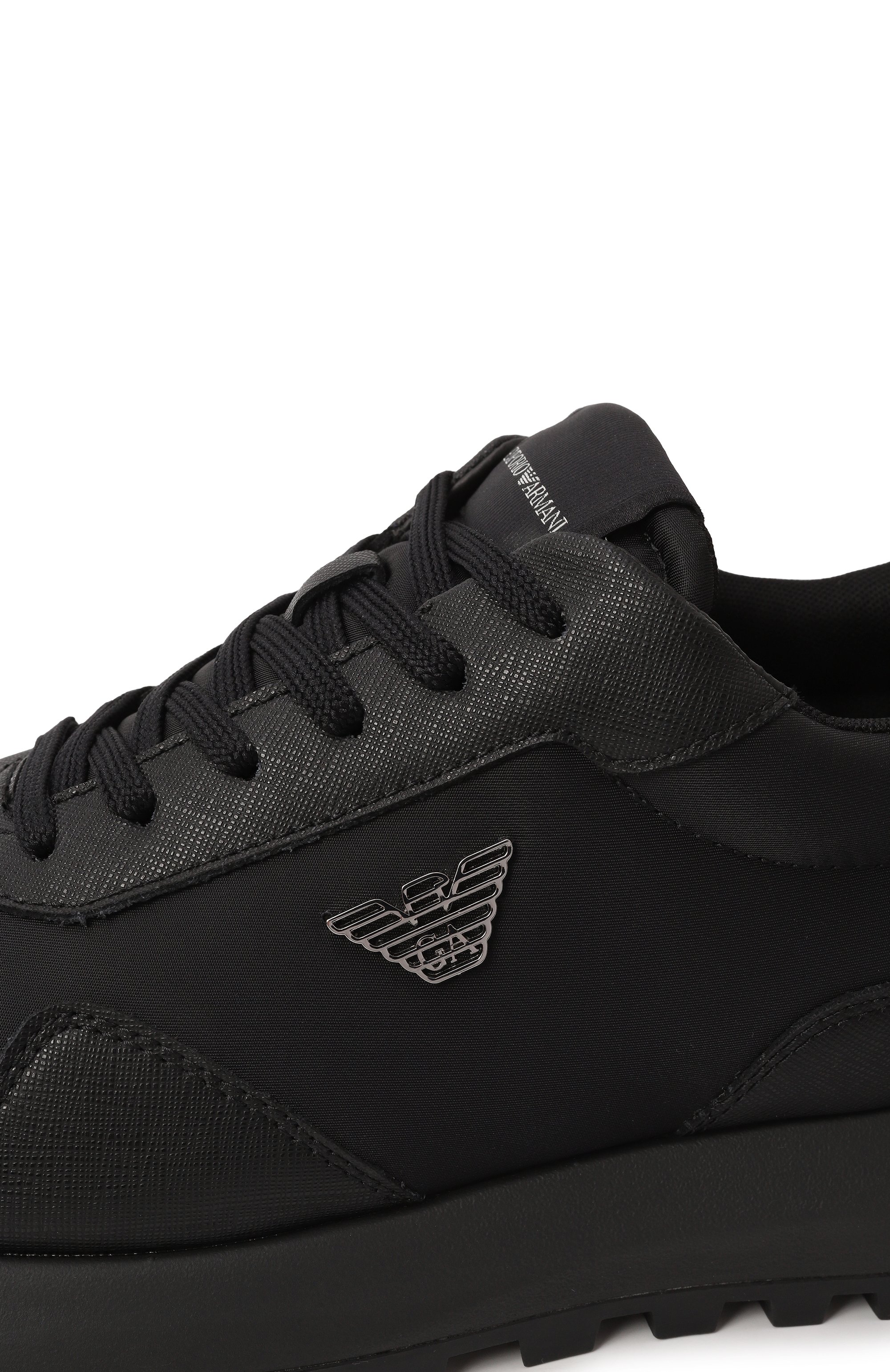 Комбинированные кроссовки EMPORIO ARMANI, арт. X4X630/XN877, фото 7