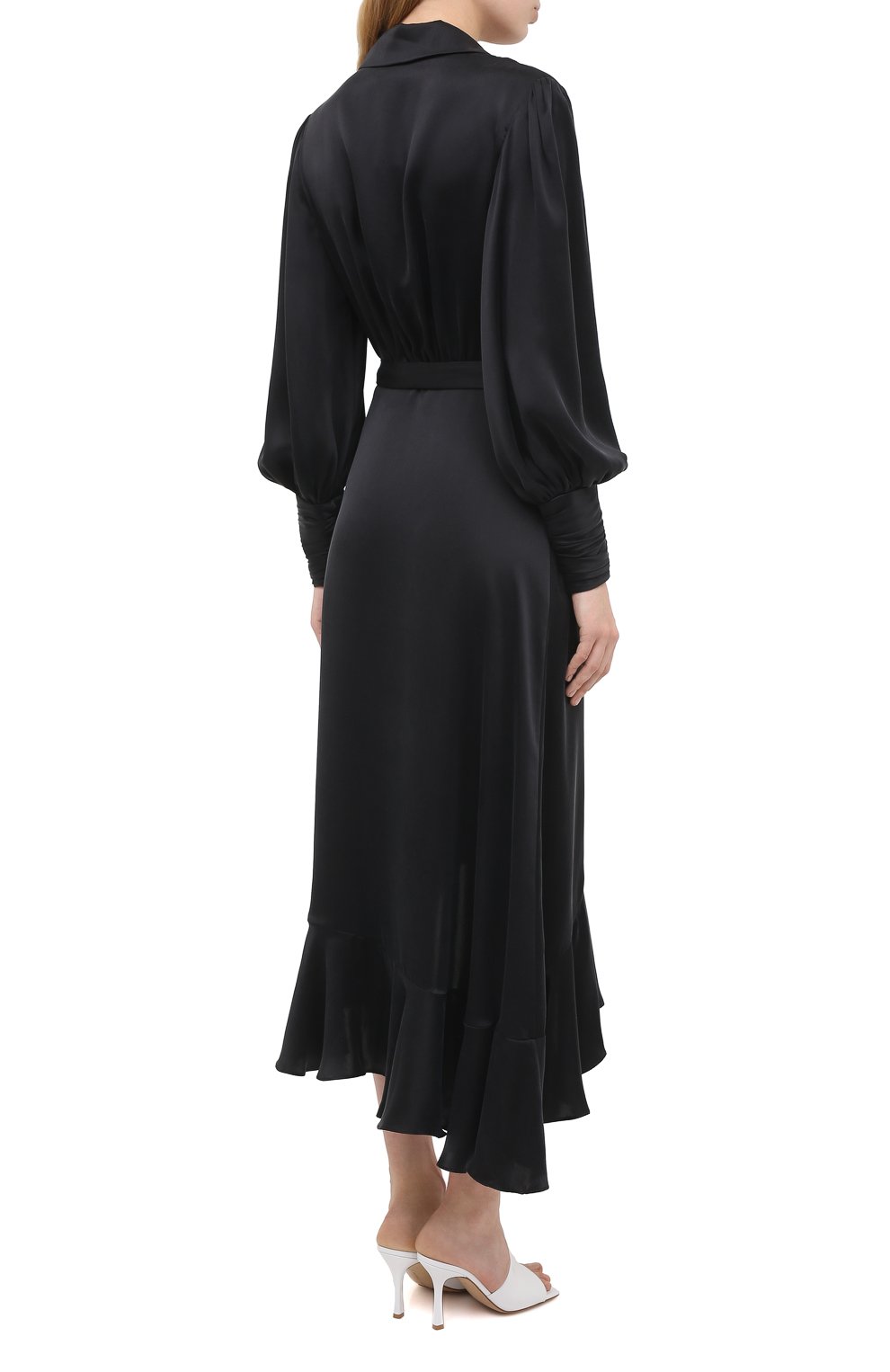 Атласное платье ZIMMERMANN, арт. 8066DRLAD, фото 4