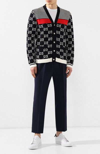 Хлопковый кардиган GUCCI, арт. 523048/X9I07, фото 2