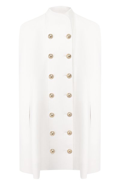 Женская накидка из смеси шерсти и кашемира BALMAIN, арт. SF08603/W006