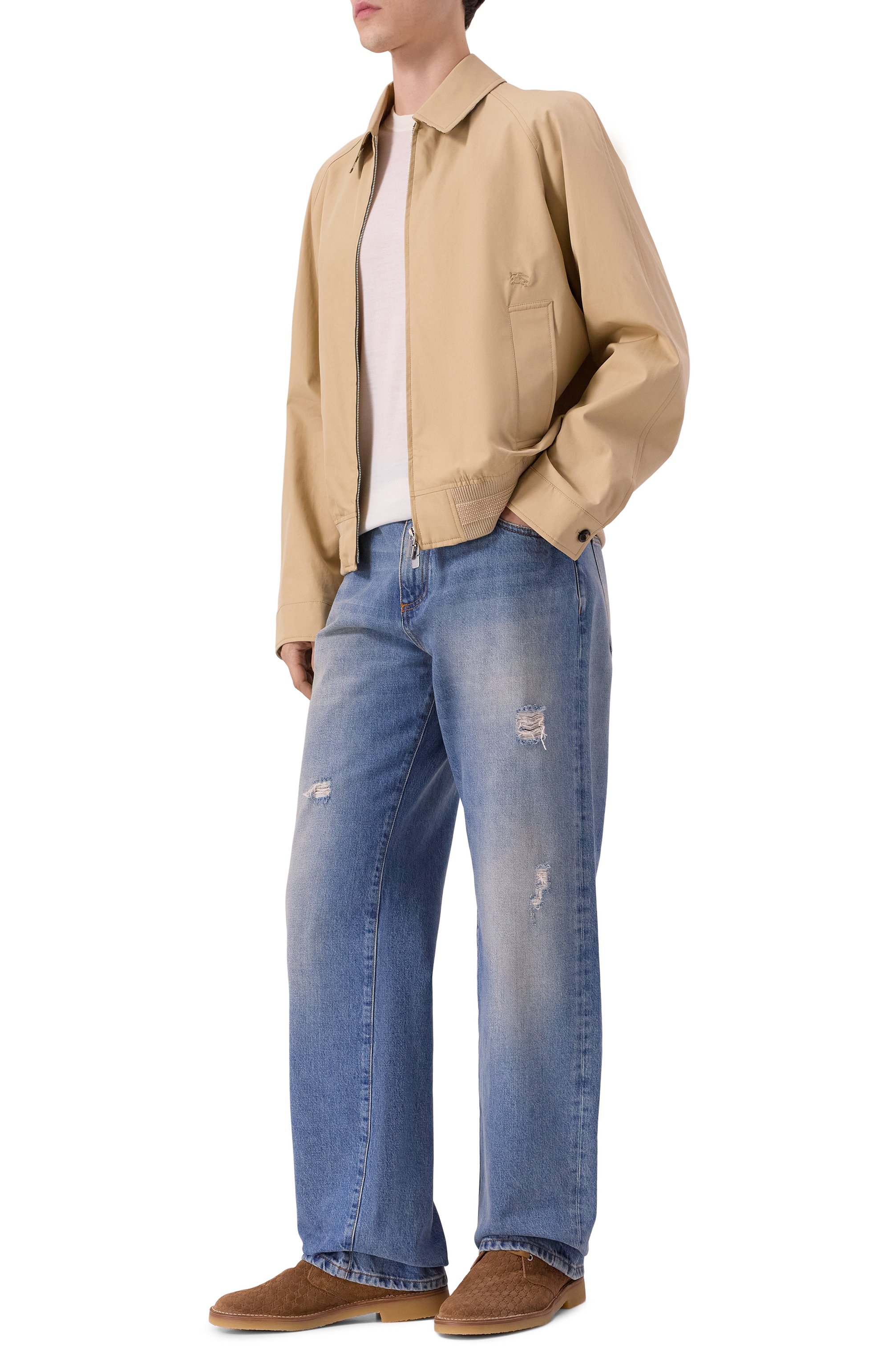 Замшевые дезерты GUCCI, арт. 831283/AAEYC, фото 2