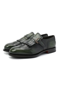 Кожаные монки SANTONI, арт. MCCG13976MJ3YNGCV35, фото 1