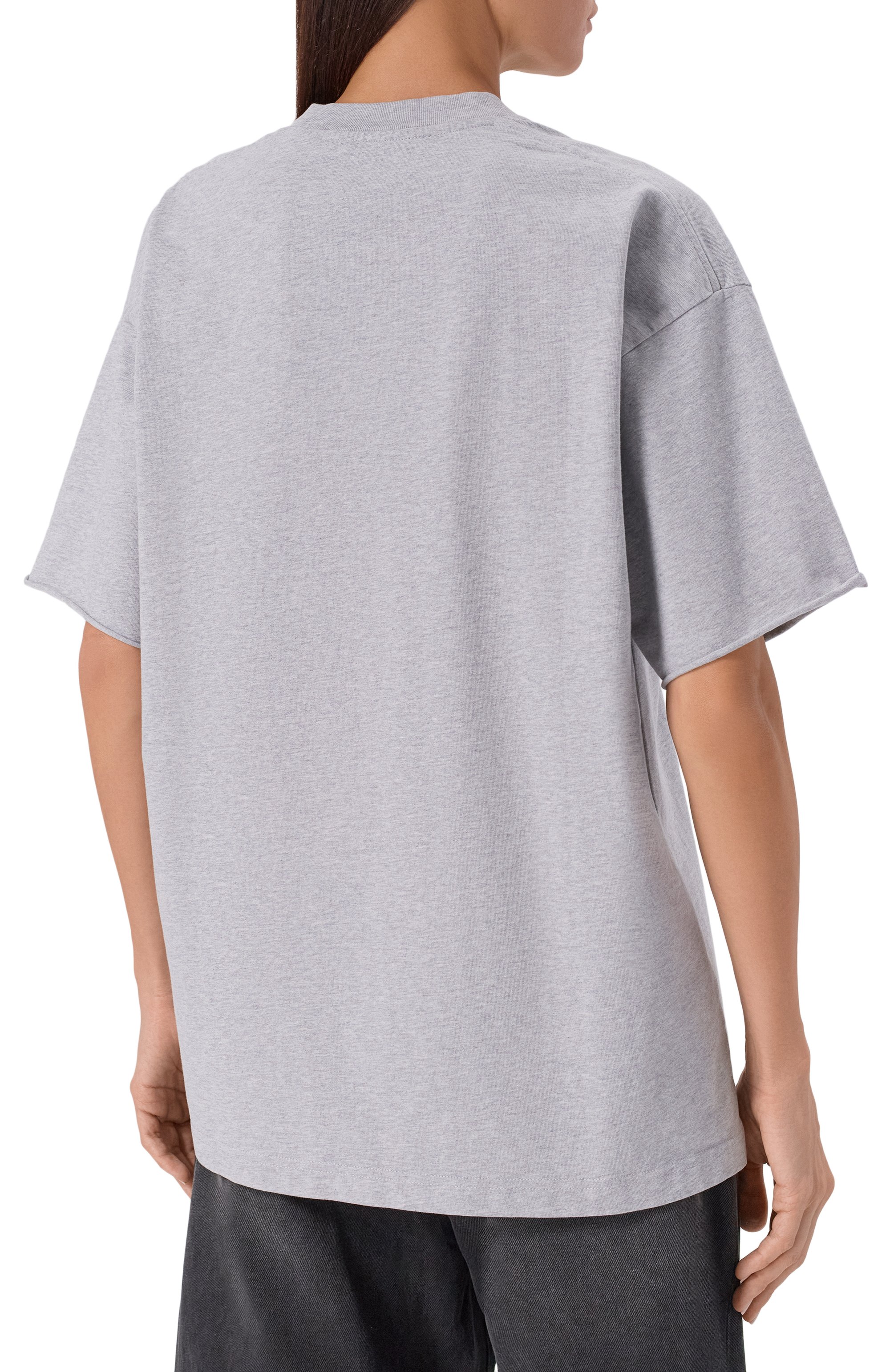 Хлопковая футболка ALEXANDER WANG, арт. UCC3251841, фото 4