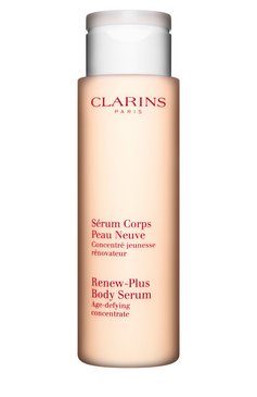 Омолаживающая и обновляющая кожу сыворотка для тела serum corps peau neuve (200ml) CLARINS бесцветного цвета, арт. 1550100 | Фото 1 (Материал внутренний: Не назначено; Назначение: Для тела; Региональные ограничения белый список (Axapta Mercury): Не проставлено; Косметика кросс-кт: Антивозрастной уход; Нос: Не проставлено; Тип продукта: Сыворотки; Статус проверки: Проверена категория)