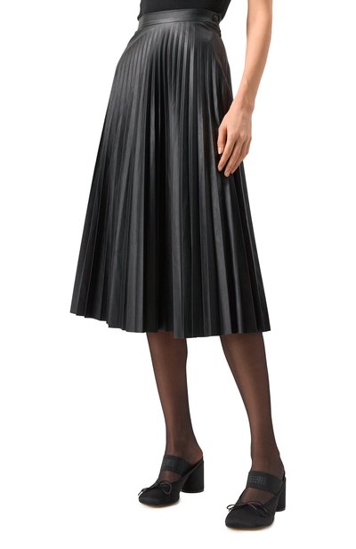 Плиссированная юбка MM6, арт. S52MA0195/S53057, фото 3