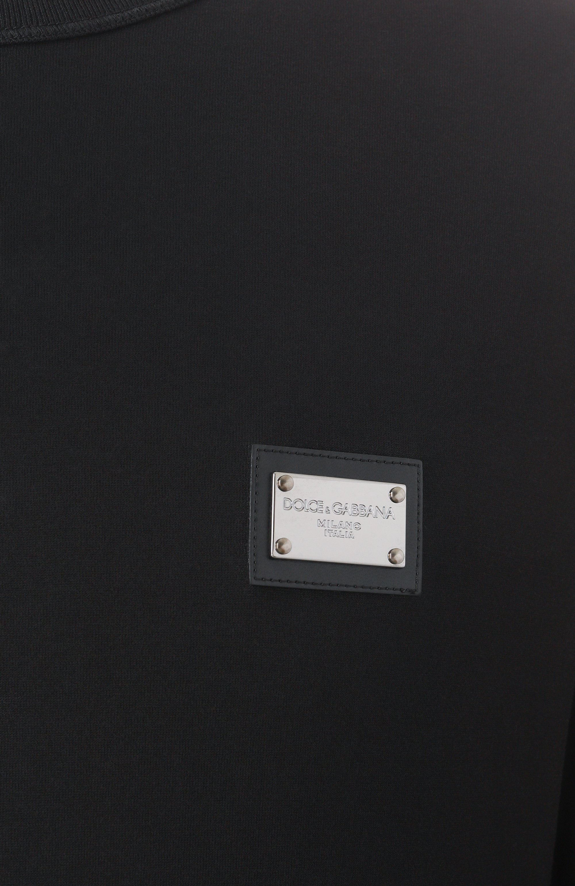 Хлопковый лонгслив DOLCE & GABBANA, арт. G8PV0T/G7F2I, фото 6