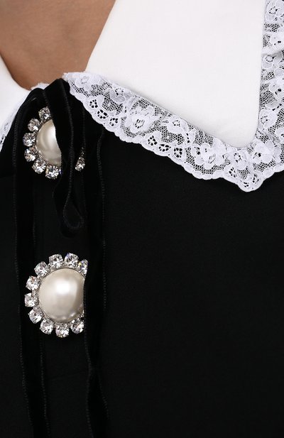 Шерстяное платье ALESSANDRA RICH, арт. FAB2596-F2335, фото 5