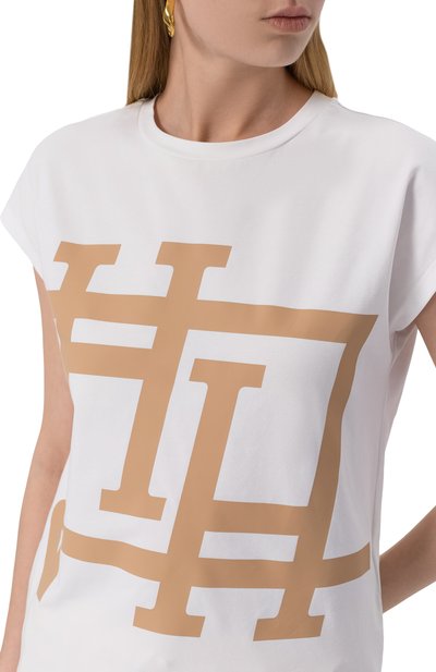 Хлопковая футболка HERNO, арт. JG000278D/52009, фото 5