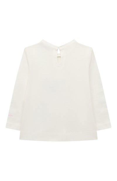 Хлопковый лонгслив MONNALISA, арт. 390602, фото 2