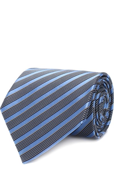 Мужской шелковый галстук с узором ZEGNA, арт. Z4E19/1XW
