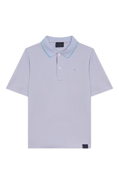 Хлопковое поло PAUL & SHARK JUNIOR, арт. WUM00A/LEA07/10A-16A