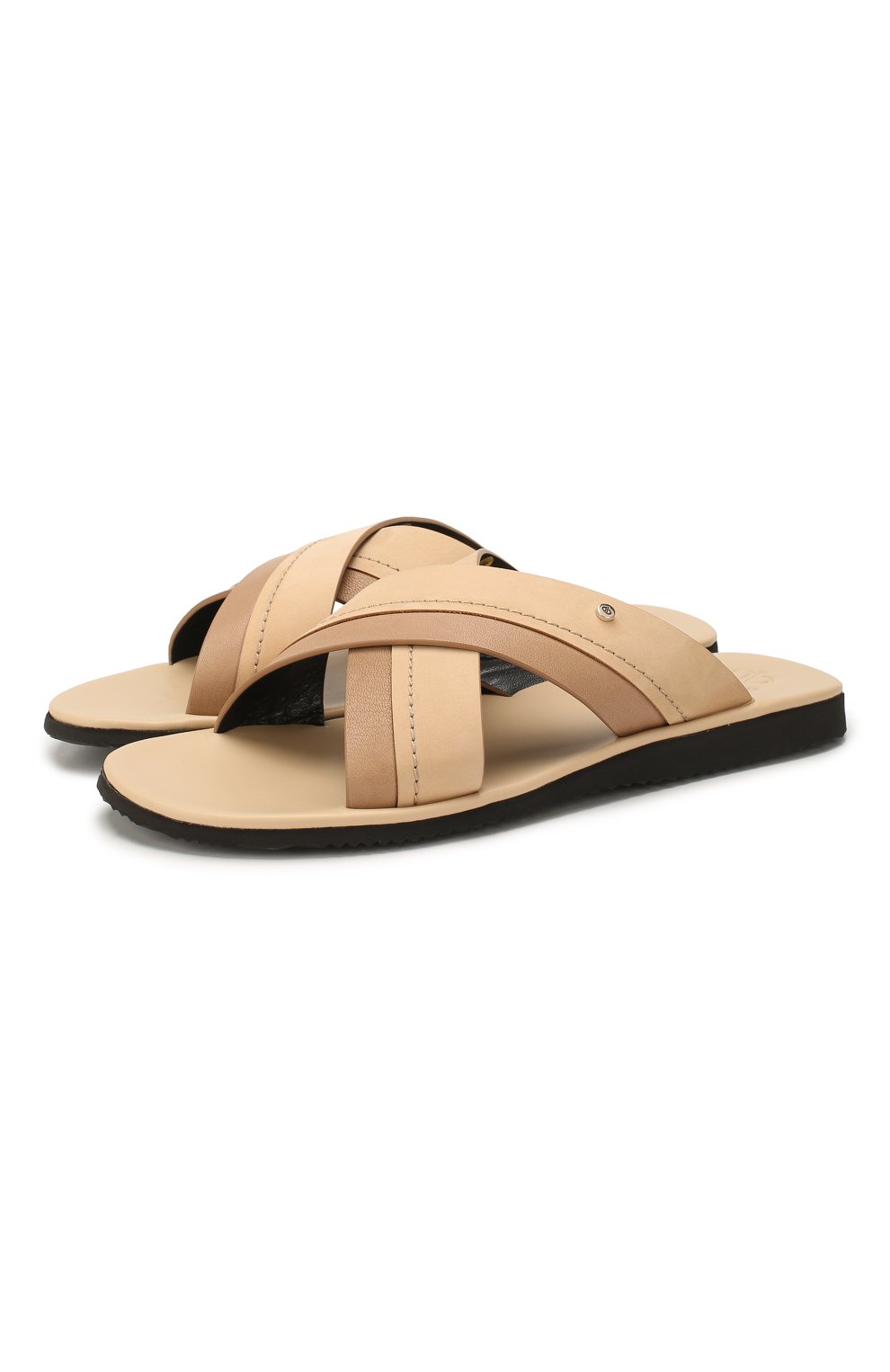 Кожаные шлепанцы ALDO BRUE, арт. S57J-NMP, фото 1