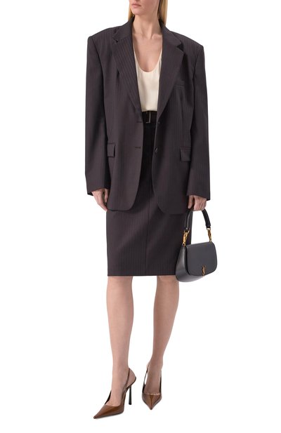 Лакированные туфли vendome 110 SAINT LAURENT, арт. 840736/AADAA, фото 3