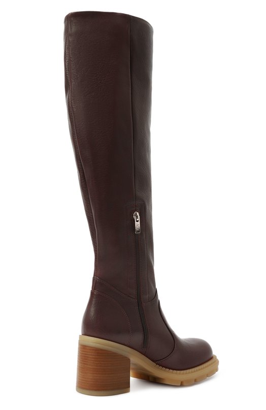Кожаные сапоги Franky AGL D278500PG/GAUCH Коричневый  D278500PG/GAUCH Фото 5