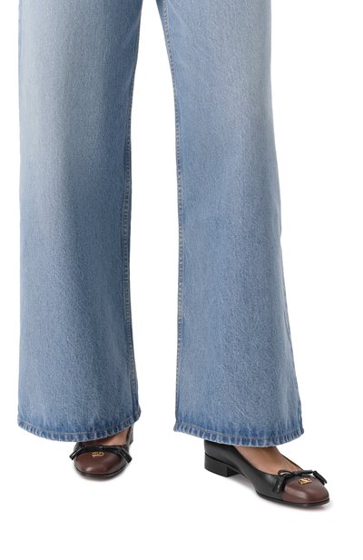 Кожаные балетки valet du roi VALENTINO, арт. 7W2S0MR8/DDT, фото 2