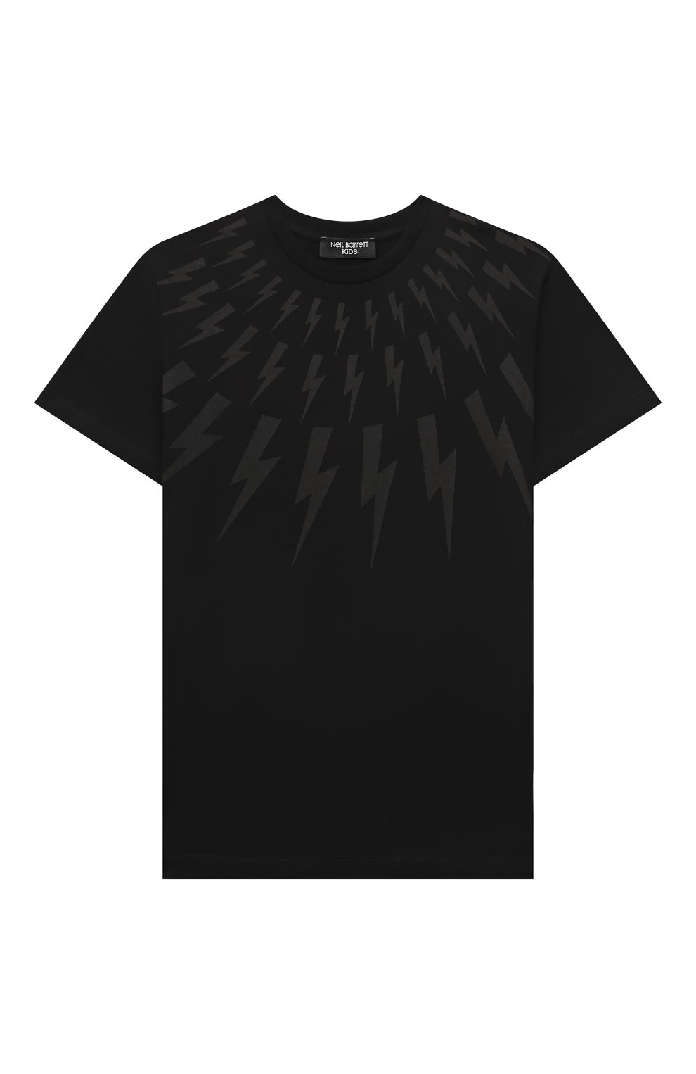 Хлопковая футболка NEIL BARRETT KIDS, арт. 030591, фото 1
