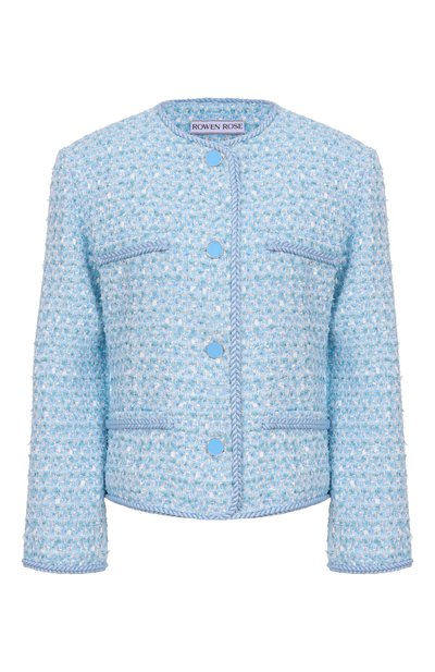 Женский твидовый жакет ROWEN ROSE, арт. JCK_RR402