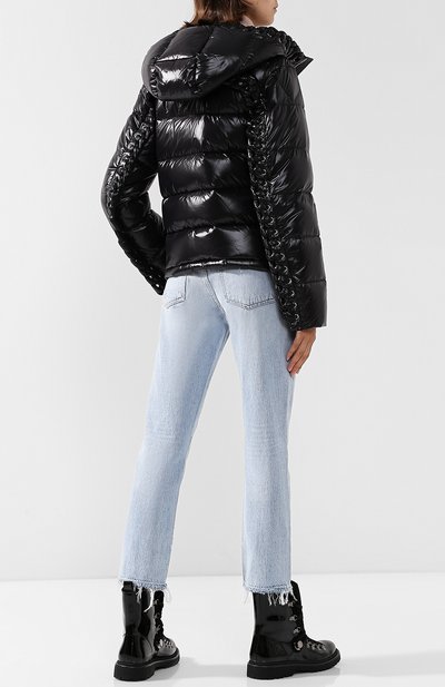 Стеганая куртка с капюшоном и воротником-стойкой MONCLER, арт. D2-09F-46301-00-68950, фото 2