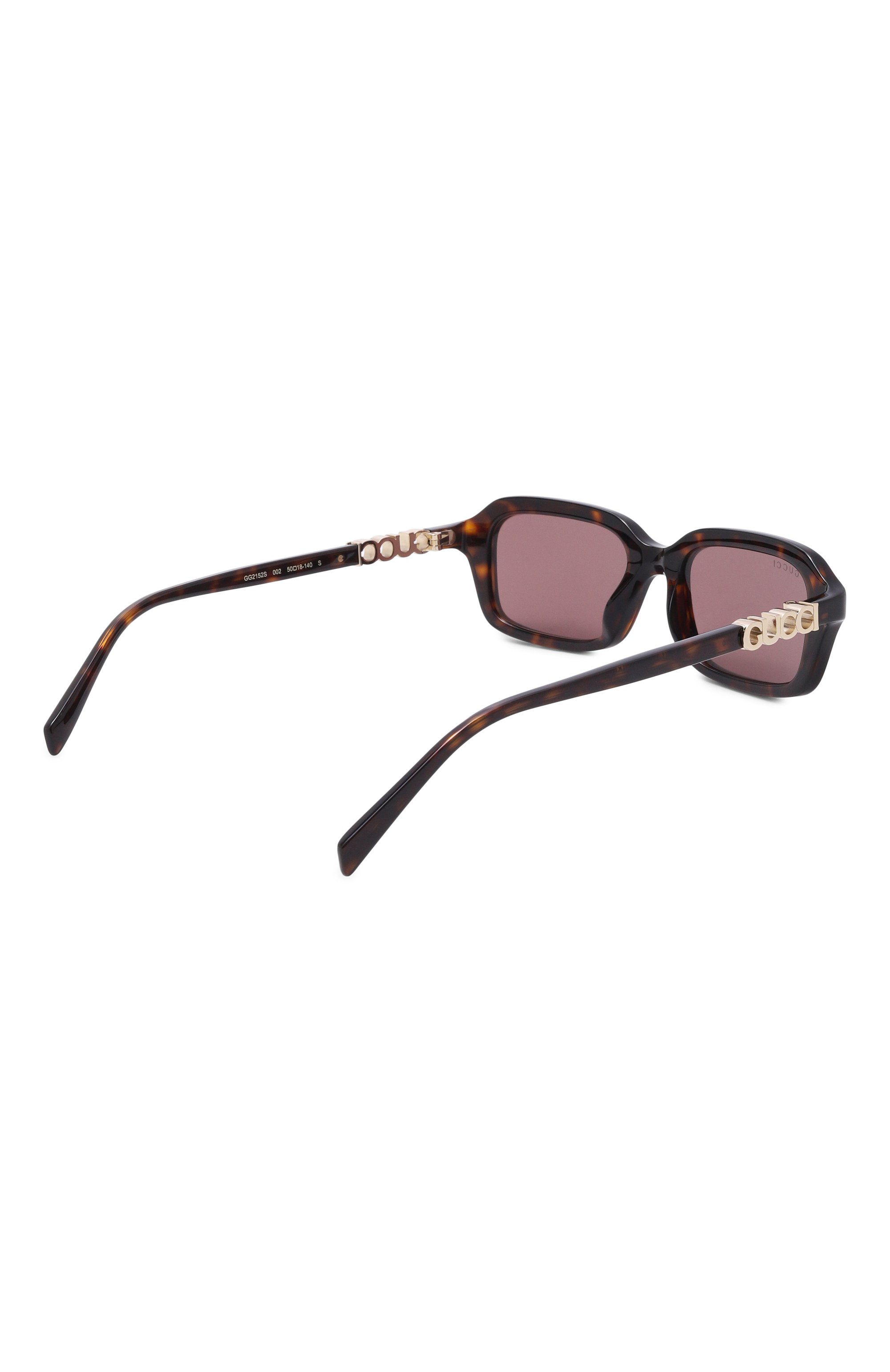 Солнцезащитные очки GUCCI коричневого цвета по цене 44500 руб., арт. GG2152S 002, фото 4 Солнцезащитные очки GUCCI, арт. GG2152S 002, фото 4