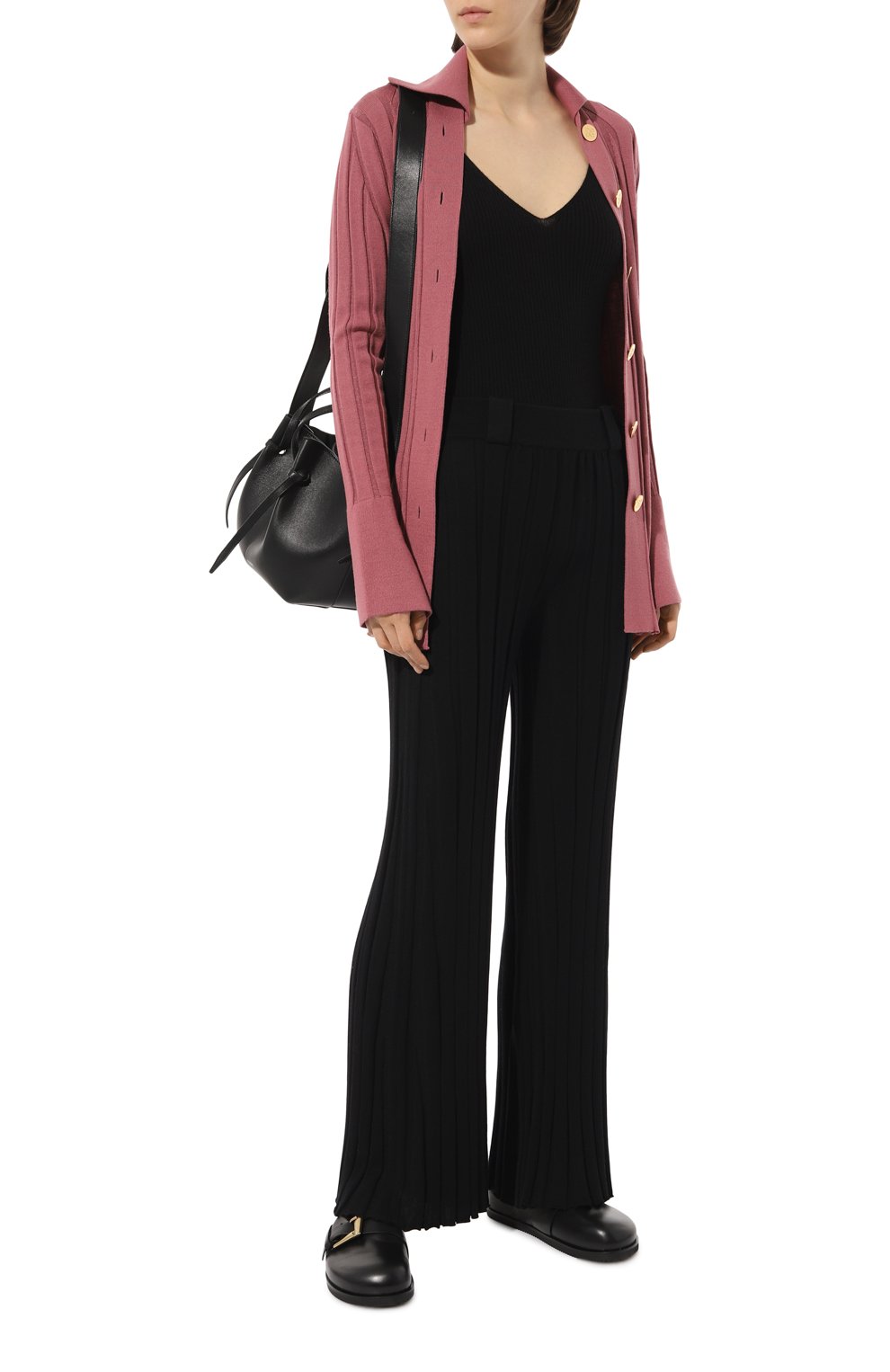 Брюки из шерсти и вискозы AND THE BRAND, арт. W23-P010-1202-900, фото 2