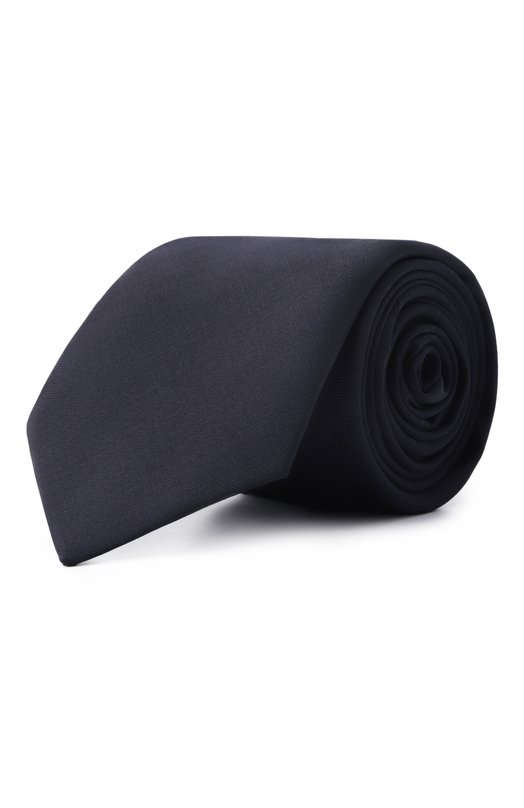 Шерстяной галстук Kiton UCRVKPK0127003 Синий UCRVKPK0127003