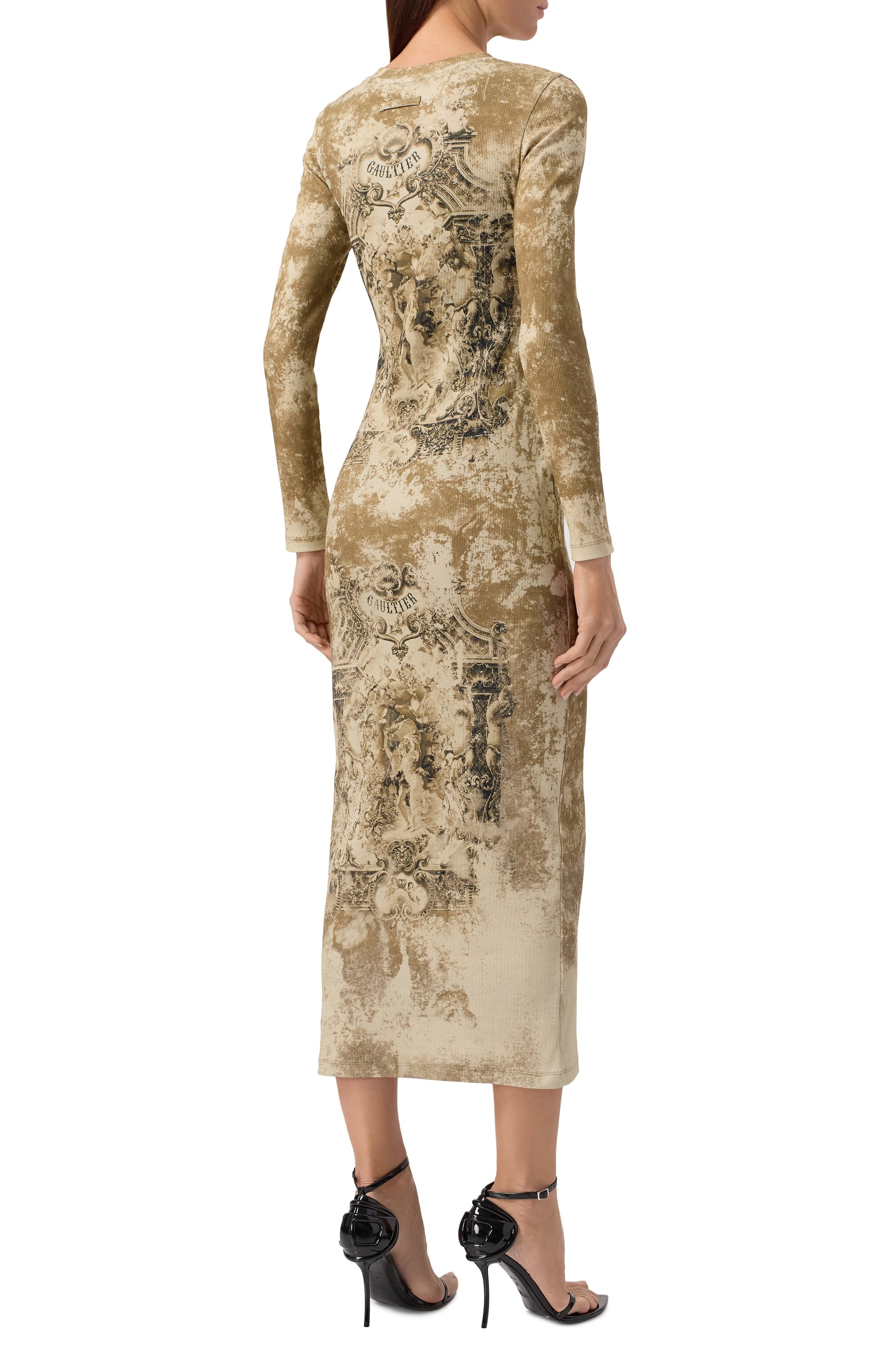 Хлопковое платье JEAN PAUL GAULTIER, арт. 25/03-W-DR018/J013P, фото 4