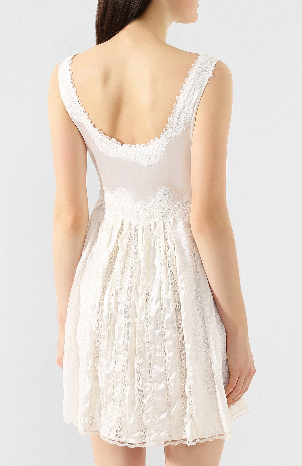 Атласное платье ERMANNO ERMANNO SCERVINO, арт. 44 T AB41 RGS, фото 4