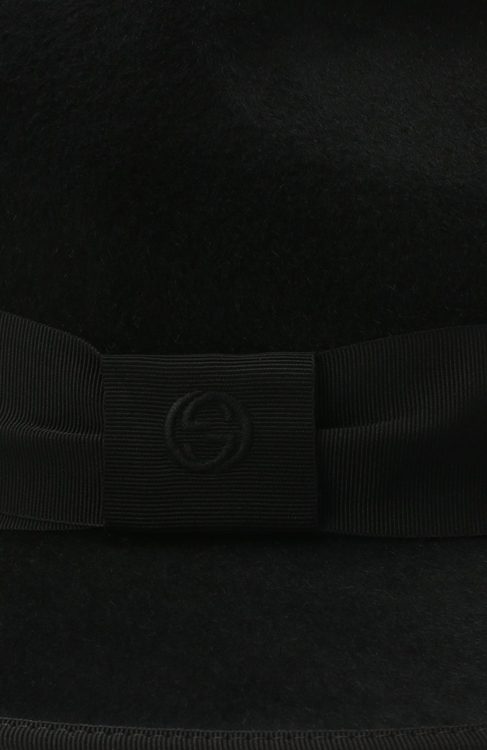 Фетровая шляпа GUCCI черного цвета по цене 70560 руб., арт. 628551/4HK71, фото 3 Фетровая шляпа GUCCI, арт. 628551/4HK71, фото 3