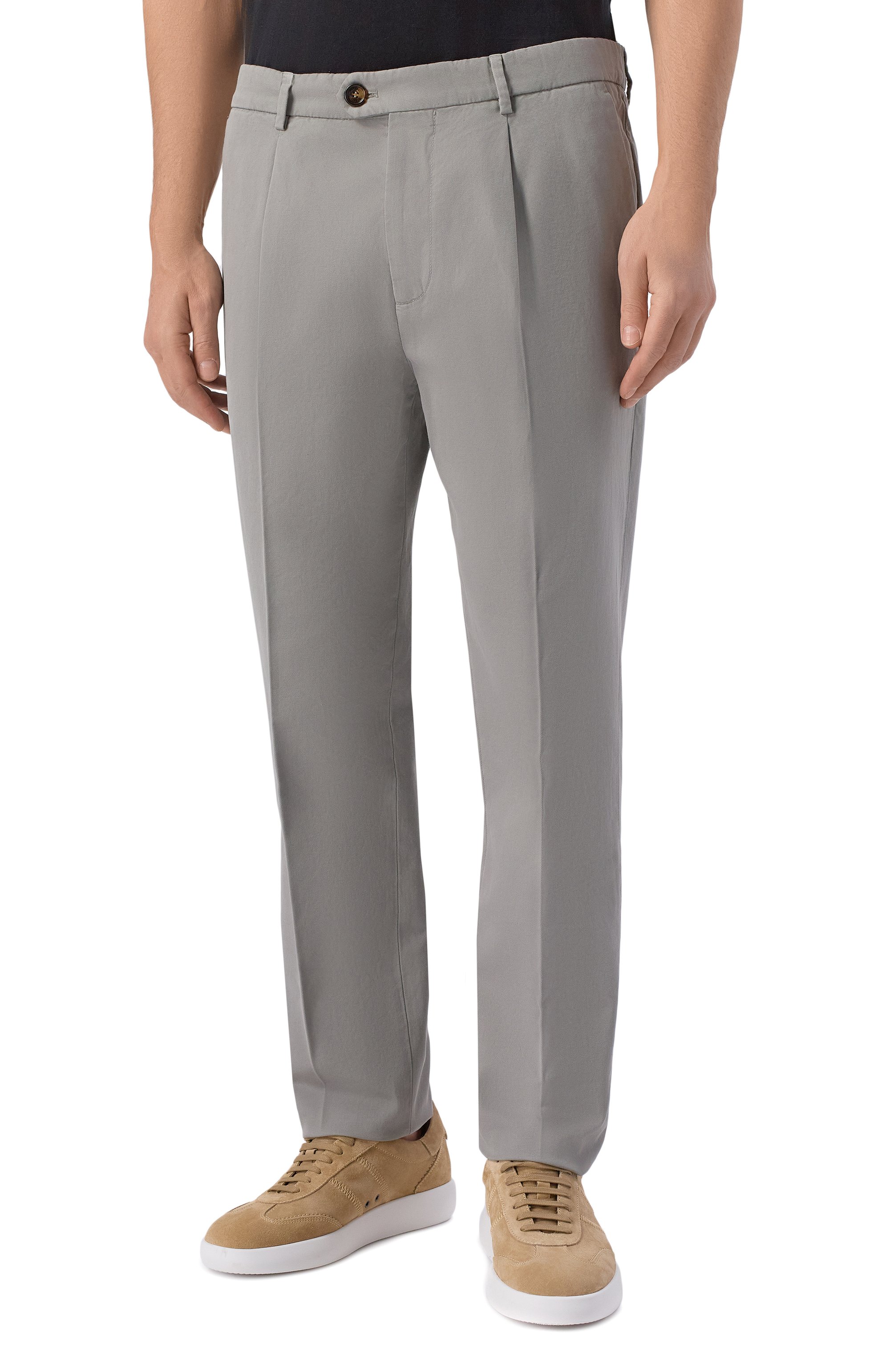 Хлопковые брюки BRUNELLO CUCINELLI, арт. M252DE1450, фото 3