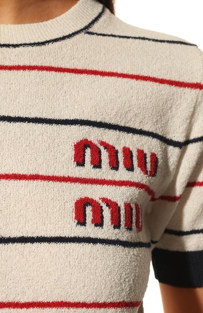 Пуловер MIU MIU, арт. MML563-10LS-F0009, фото 5