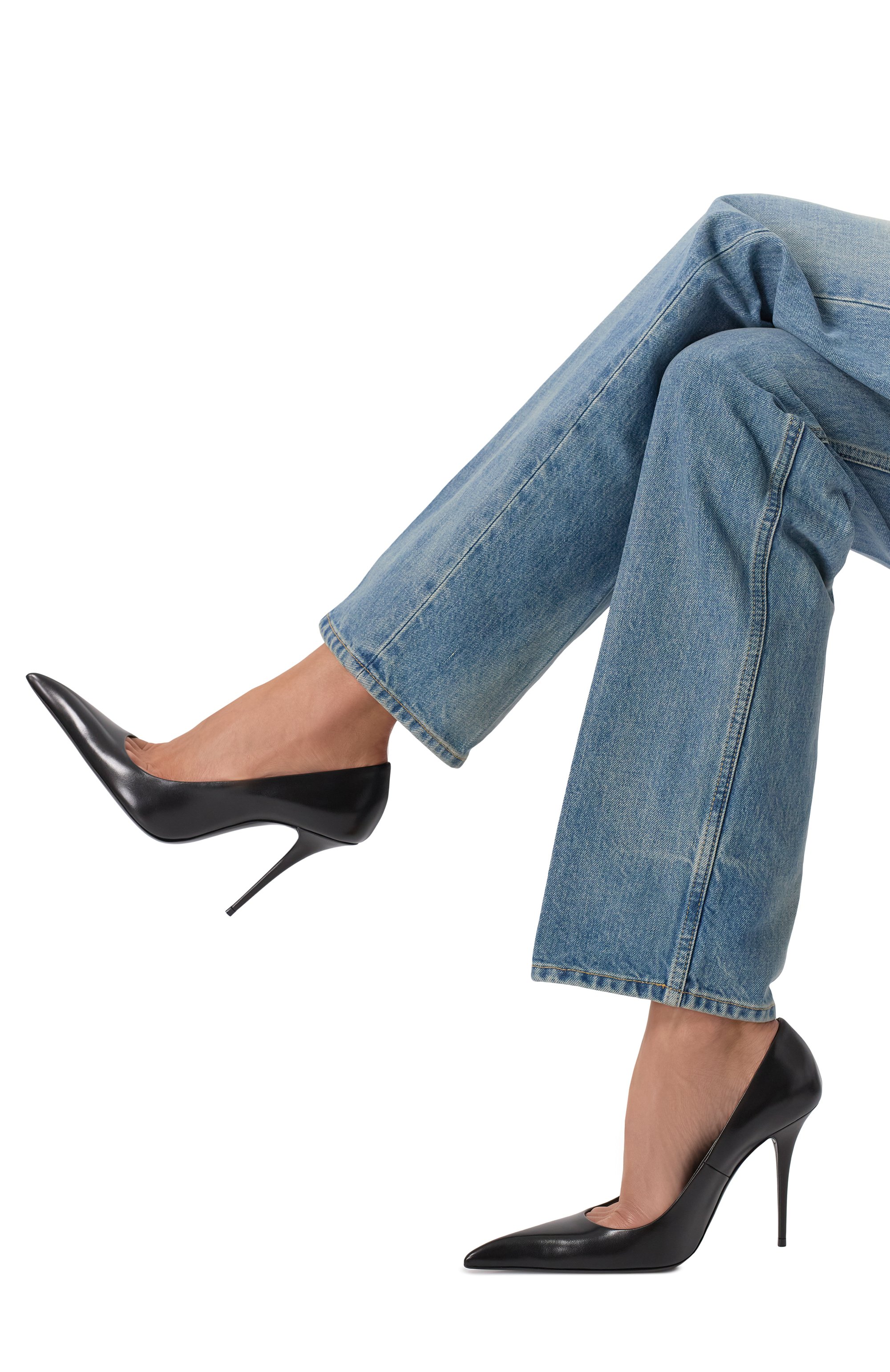 Кожаные туфли élysée 105 SAINT LAURENT, арт. 833447/AACSQ, фото 3