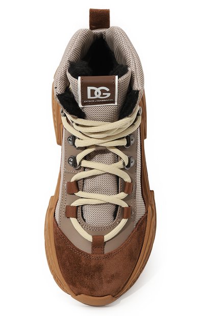 Кожаные ботинки DOLCE & GABBANA, арт. DA5162/A9H56/37-39, фото 4