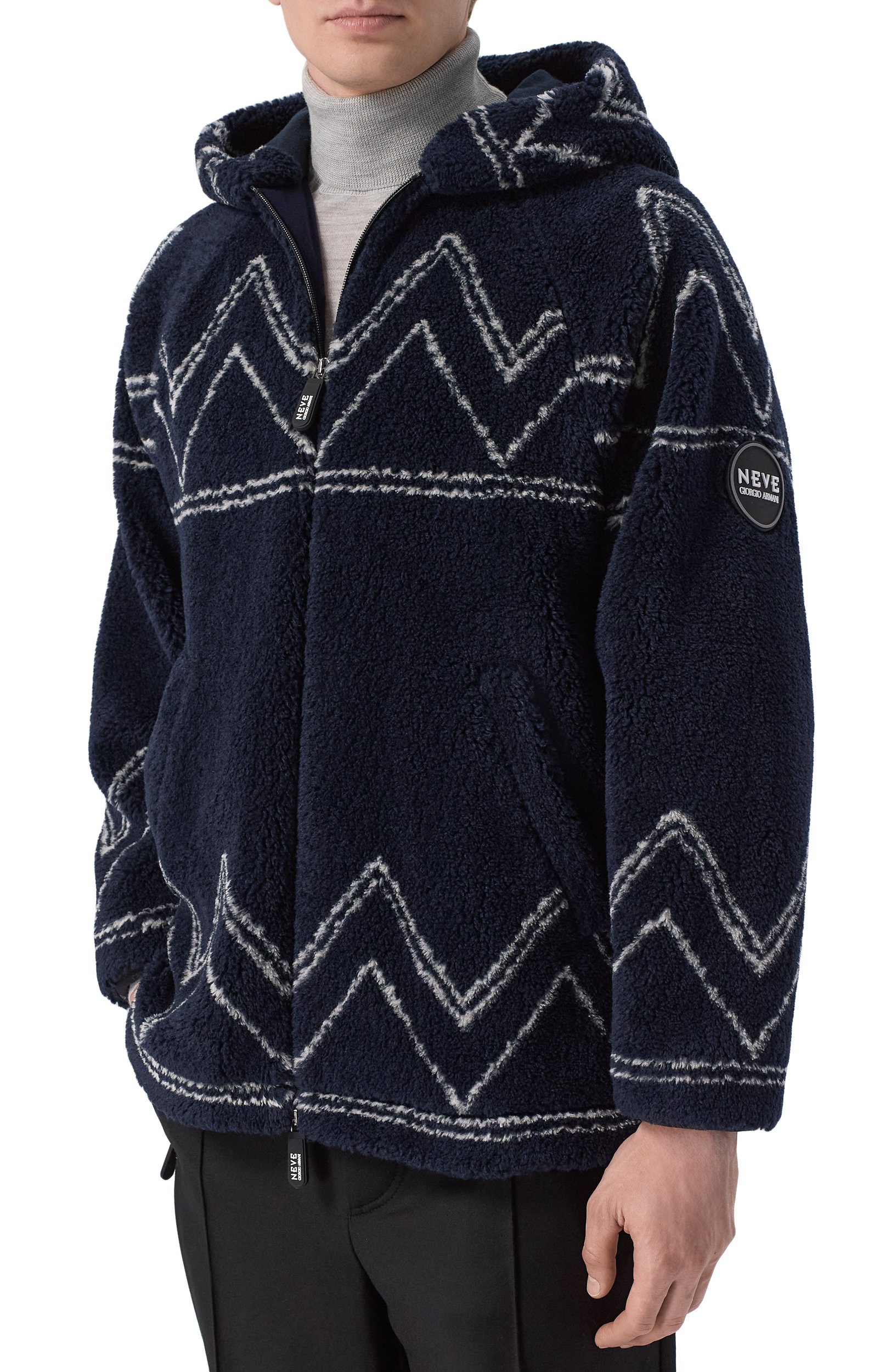 Куртка neve из вискозы и шерсти GIORGIO ARMANI, арт. GM004759/TE24492, фото 3