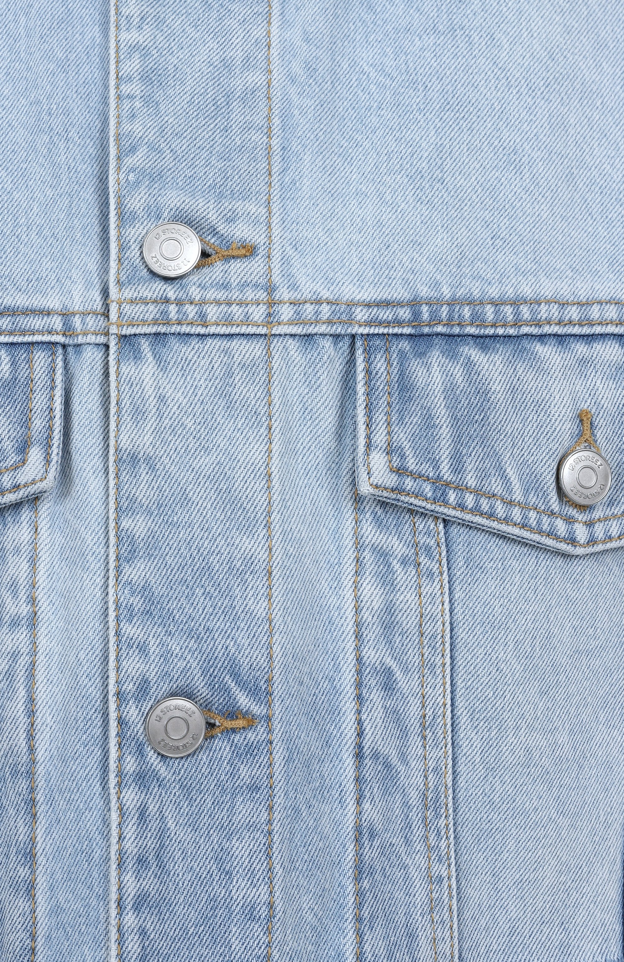 Джинсовая куртка 12 STOREEZ, арт. 131179, фото 6