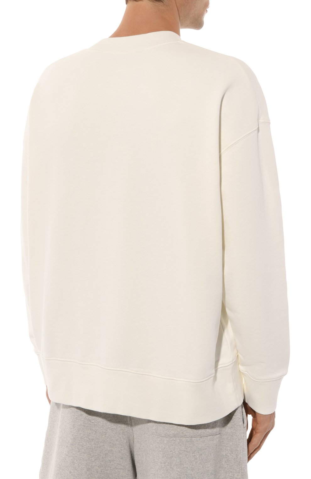 Хлопковый свитшот PALM ANGELS белого цвета по цене 36850 руб., арт. PMBA026F24FLE009, фото 4 Хлопковый свитшот PALM ANGELS, арт. PMBA026F24FLE009, фото 4