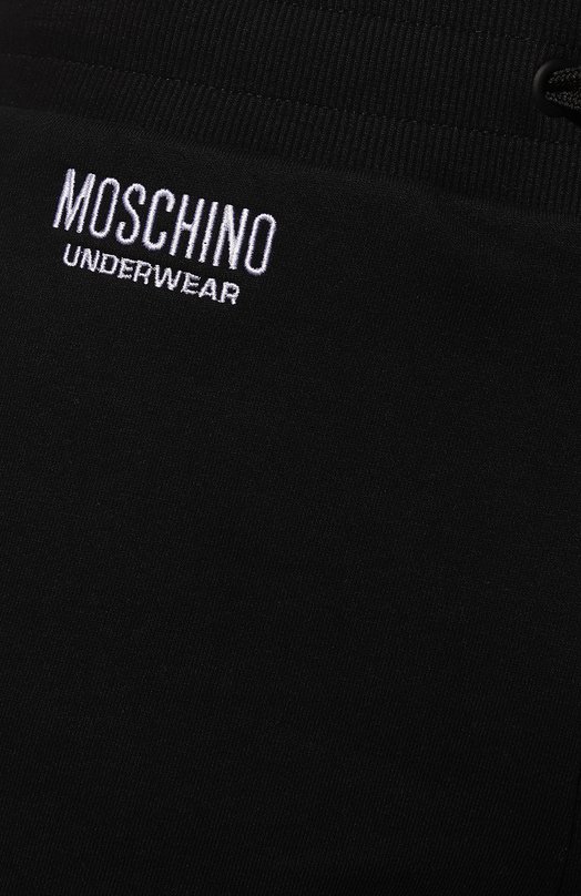 Хлопковые шорты Moschino Чёрный, фото 5