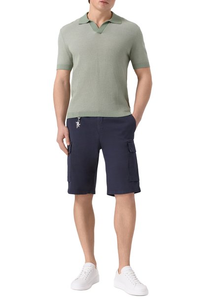 Поло из хлопка и вискозы BOGNER, арт. 88419503, фото 2