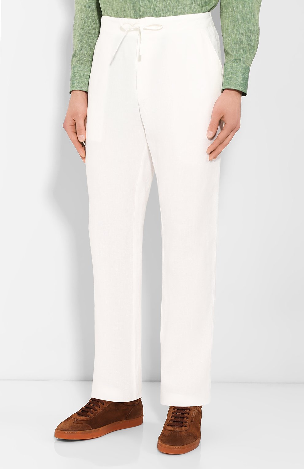 Льняные брюки ZEGNA, арт. VU160/ZZ393, фото 3