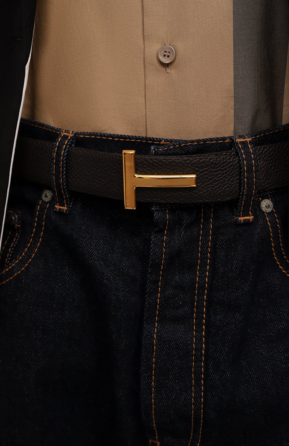 Двусторонний ремень TOM FORD, арт. TB224/LCL236G, фото 2