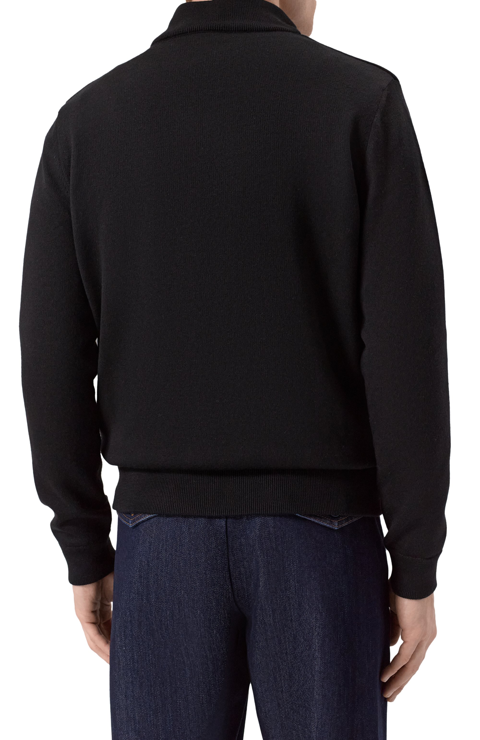 Кардиган с замшевой отделкой ZILLI, арт. KZMC01M0270VTSU00_002, фото 4