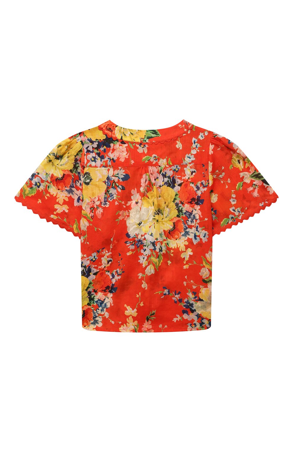 Хлопковая блузка ZIMMERMANN, арт. 8995TRS241, фото 2