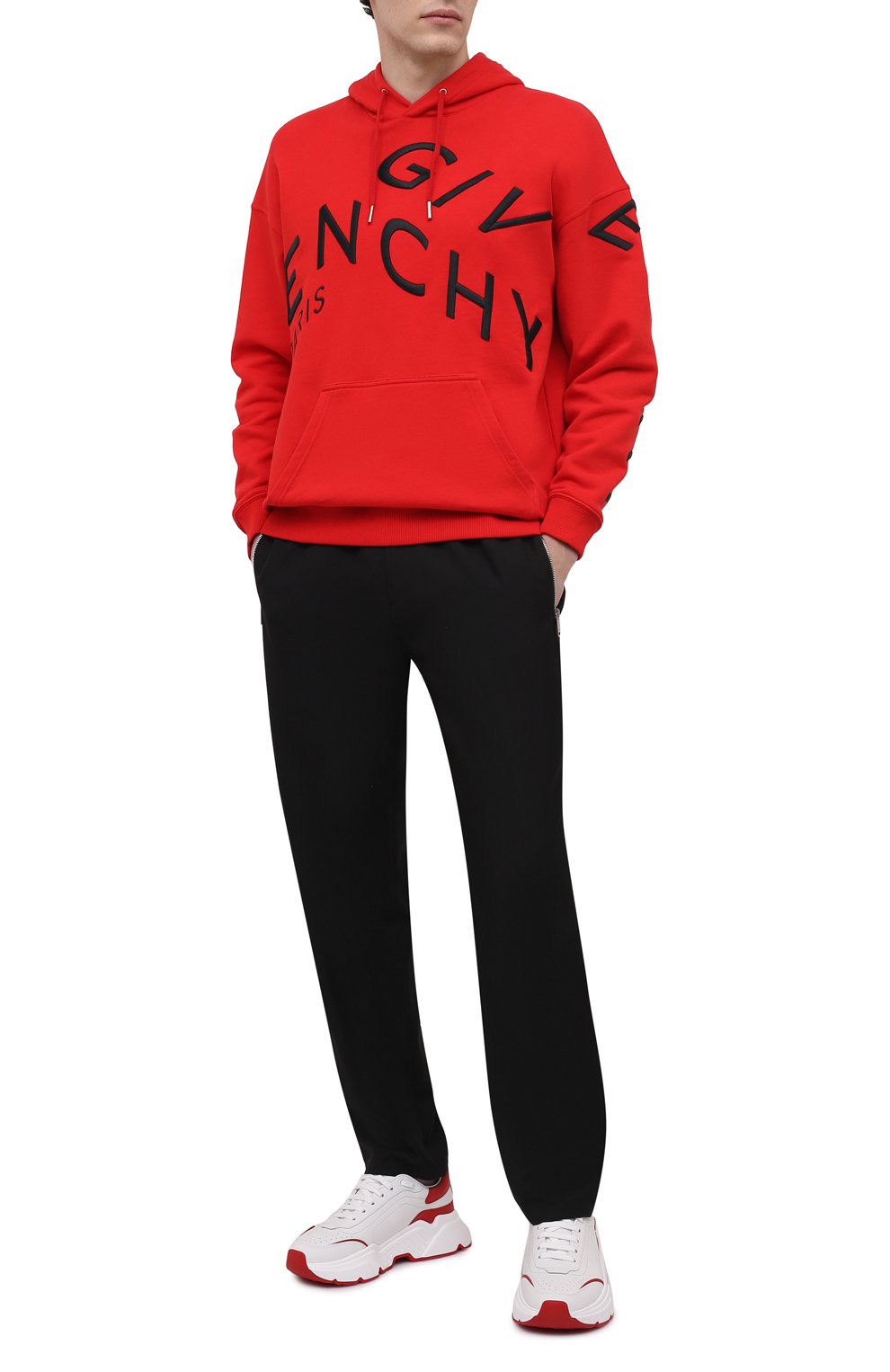 Хлопковое худи GIVENCHY, арт. BMJ07G30AF, фото 2