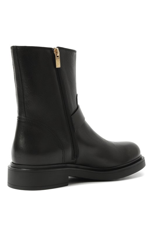 Кожаные ботинки Loren Bikers AGL D786501PG/GAUCH Чёрный  D786501PG/GAUCH Фото 5